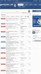 Mobile Screenshot of geekjobs.de